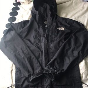 North face rain coat